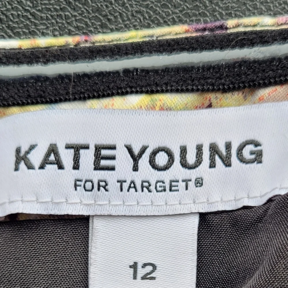 Kate Young For Target Strapless Bow Dress in Gem City Print, VGUC, Size 12 - Picture 7 of 10